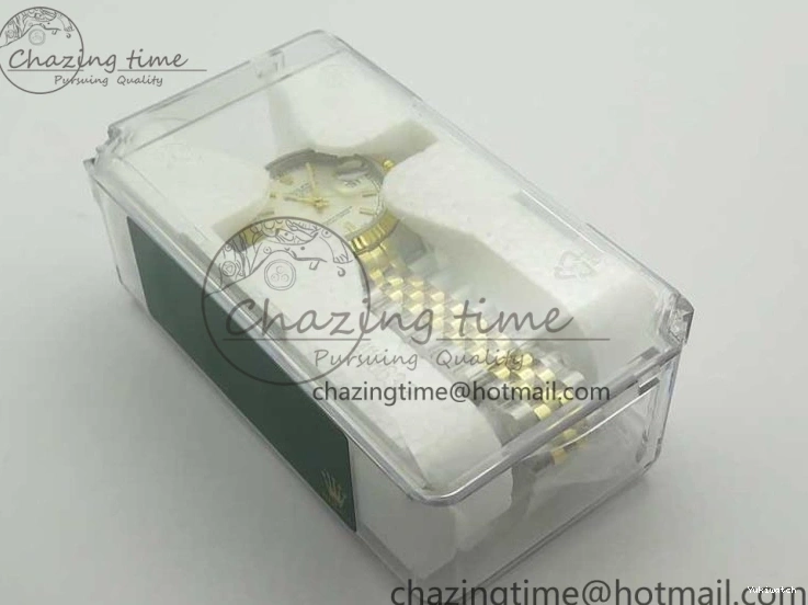 YG Stick Silver Bracelet on SS 126233 Markers ARF Jubilee Dial SS DateJust Best Edition 36 YG 1:1 SH3135 0505